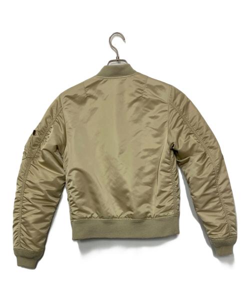 ALPHA（アルファ）ALPHA (アルファ) MA-1 リバーシブル フライトジャケット ベージュ サイズ:Mの古着・服飾アイテム