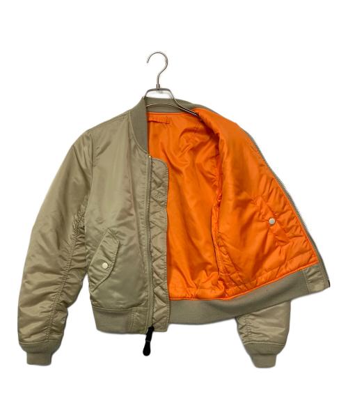 ALPHA（アルファ）ALPHA (アルファ) MA-1 リバーシブル フライトジャケット ベージュ サイズ:Mの古着・服飾アイテム