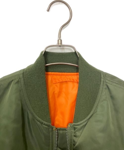 ALPHA（アルファ）ALPHA (アルファ) MA-1 フライトジャケット カーキ サイズ:Lの古着・服飾アイテム