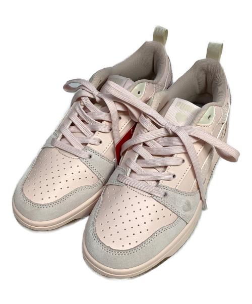 PUMA（プーマ）PUMA (プーマ) ローカットスニーカー ピンク サイズ:24.5cmの古着・服飾アイテム