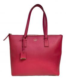 Kate Spade（ケイトスペード）の古着「トートバッグ」｜ショッキングピンク