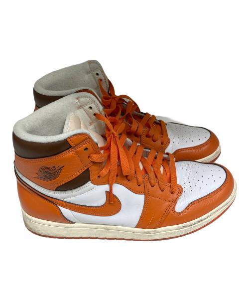 NIKE（ナイキ）NIKE (ナイキ) AIR JORDAN 1 RETRO HIGH OG  オレンジ×オレンジ サイズ:29.0cmの古着・服飾アイテム