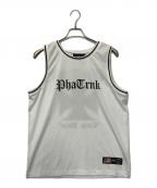 PHATRNKファットランク）の古着「ノースリーブカットソー」｜ホワイト