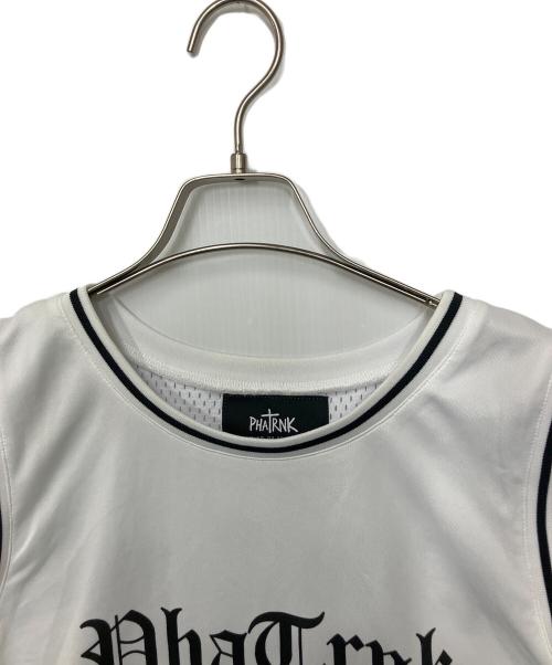 PHATRNK（ファットランク）PHATRNK (ファットランク) ノースリーブカットソー ホワイト サイズ:Mの古着・服飾アイテム