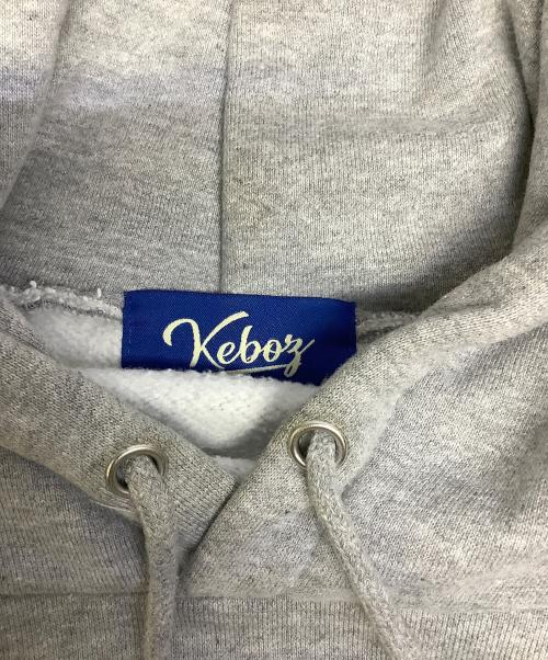 KEBOZ（ケボズ）KEBOZ (ケボズ) プルオーバーパーカー グレー サイズ:-の古着・服飾アイテム