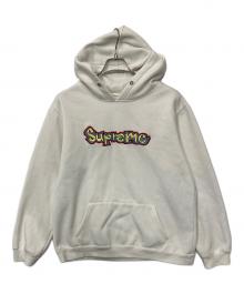 SUPREME（シュプリーム）の古着「Gonz Logo Hooded Sweatshirt」｜ホワイト