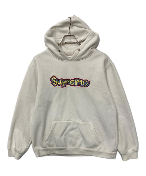 SUPREME（シュプリーム）SUPREME (シュプリーム) Gonz Logo Hooded Sweatshirt ホワイト サイズ:XLの古着・服飾アイテム