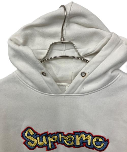 SUPREME（シュプリーム）SUPREME (シュプリーム) Gonz Logo Hooded Sweatshirt ホワイト サイズ:XLの古着・服飾アイテム