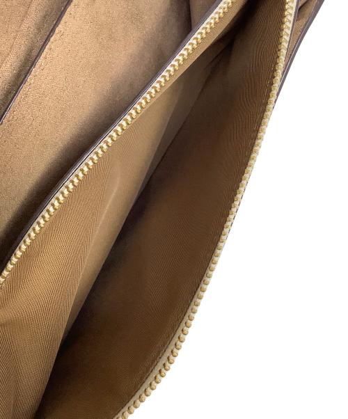 COACH（コーチ）COACH (コーチ) チェーンショルダーバッグ ベージュの古着・服飾アイテム