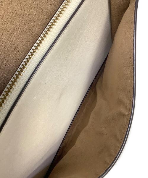 COACH（コーチ）COACH (コーチ) チェーンショルダーバッグ ベージュの古着・服飾アイテム