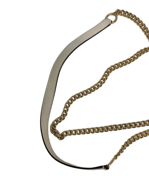 COACH（コーチ）COACH (コーチ) チェーンショルダーバッグ ベージュの古着・服飾アイテム