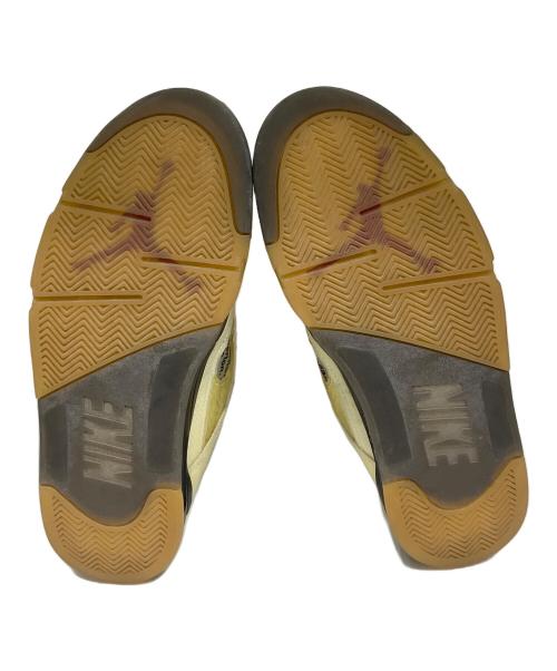 NIKE（ナイキ）NIKE (ナイキ) OFFWHITE (オフホワイト) AIR　JORDAN5 アイボリー サイズ:29cmの古着・服飾アイテム