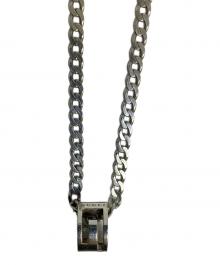 GUCCI（グッチ）の古着「Ｇリングネックレス」｜シルバー