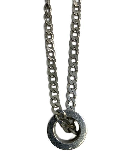 GUCCI（グッチ）GUCCI (グッチ) Ｇリングネックレス シルバーの古着・服飾アイテム