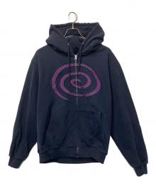 SOL soonerorlater（スーナーオアレイター）の古着「GuruGuru Zip Hoodie」｜ネイビー