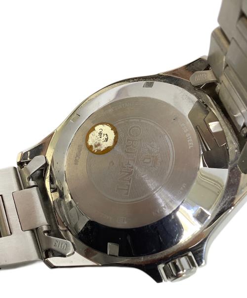 ORIENT（オリエント）ORIENT (オリエント) 腕時計 ネイビー×レッドの古着・服飾アイテム