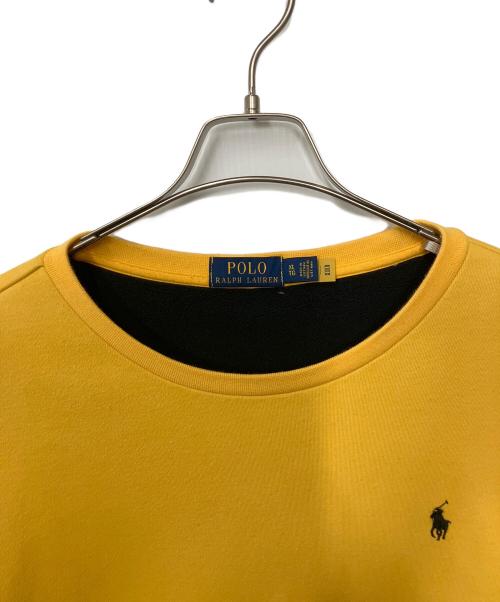 POLO RALPH LAUREN（ポロ・ラルフローレン）POLO RALPH LAUREN (ポロ・ラルフローレン) スウェット イエロー サイズ:XLの古着・服飾アイテム