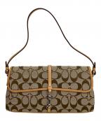COACHコーチ）の古着「ショルダーバッグ」｜ベージュ