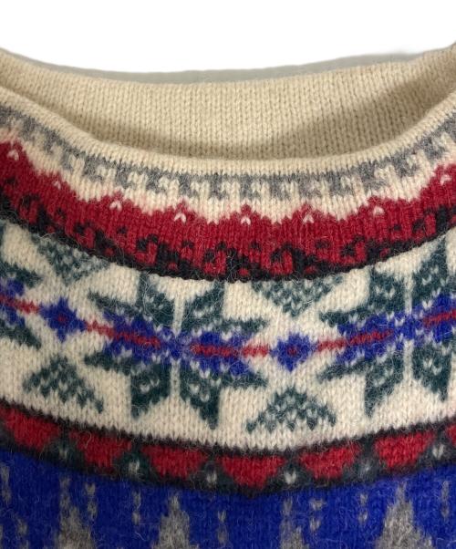 Eddie Bauer（エディーバウアー）Eddie Bauer (エディーバウアー) 厚手ニット レッド サイズ:Mの古着・服飾アイテム