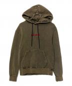 NIKEナイキ）の古着「プルオーバーパーカー」｜オリーブ