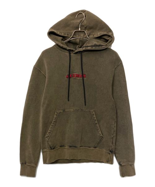 NIKE（ナイキ）NIKE (ナイキ) プルオーバーパーカー オリーブ サイズ:Sの古着・服飾アイテム