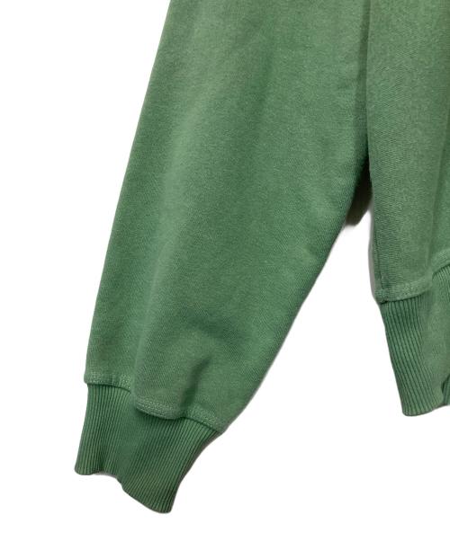 stussy（ステューシー）stussy (ステューシー) プルオーバーパーカー グリーン サイズ:Lの古着・服飾アイテム