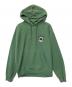 stussy（ステューシー）の古着「プルオーバーパーカー」｜グリーン