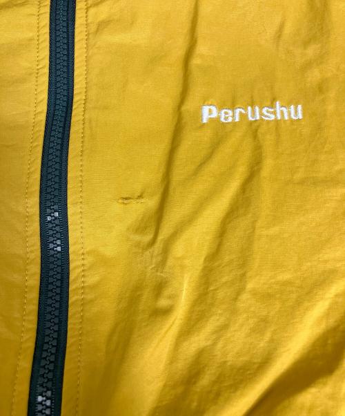 PERUSHU（ペルーシュ）PERUSHU (ペルーシュ) ジップジャケット グリーン×イエロー サイズ:Mの古着・服飾アイテム