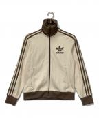 adidasアディダス）の古着「トラックジャケット」｜ベージュ