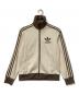 adidas（アディダス）の古着「トラックジャケット」｜ベージュ