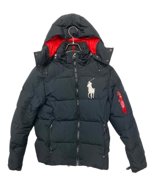 POLO RALPH LAUREN（ポロ・ラルフローレン）POLO RALPH LAUREN (ポロ・ラルフローレン) ダウンジャケット ブラック サイズ:XSの古着・服飾アイテム