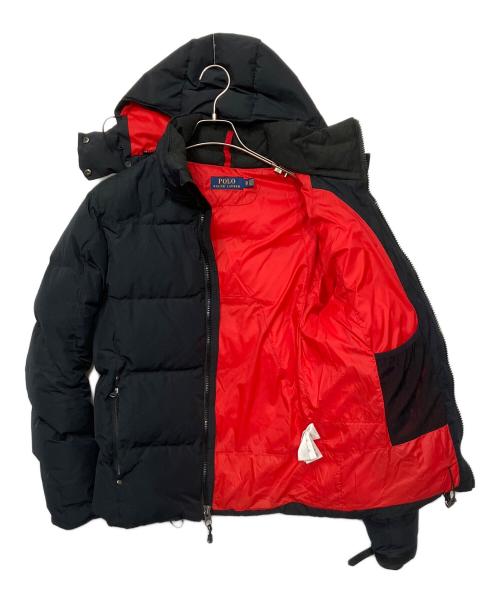 POLO RALPH LAUREN（ポロ・ラルフローレン）POLO RALPH LAUREN (ポロ・ラルフローレン) ダウンジャケット ブラック サイズ:XSの古着・服飾アイテム
