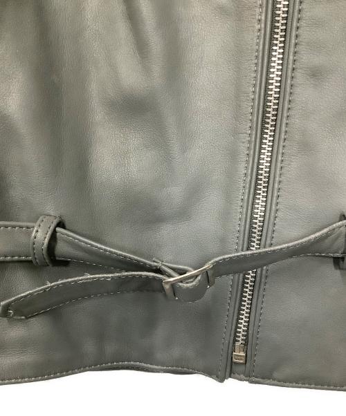 HARLEY-DAVIDSON（ハーレーダビッドソン）HARLEY-DAVIDSON (ハーレーダビッドソン) レザージャケット グレー サイズ:38の古着・服飾アイテム