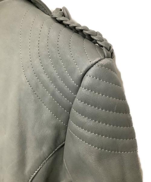 HARLEY-DAVIDSON（ハーレーダビッドソン）HARLEY-DAVIDSON (ハーレーダビッドソン) レザージャケット グレー サイズ:38の古着・服飾アイテム