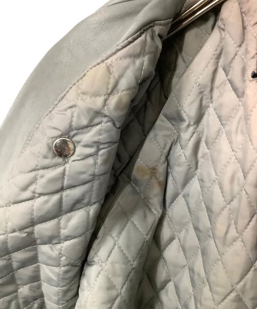 HARLEY-DAVIDSON（ハーレーダビッドソン）HARLEY-DAVIDSON (ハーレーダビッドソン) レザージャケット グレー サイズ:38の古着・服飾アイテム