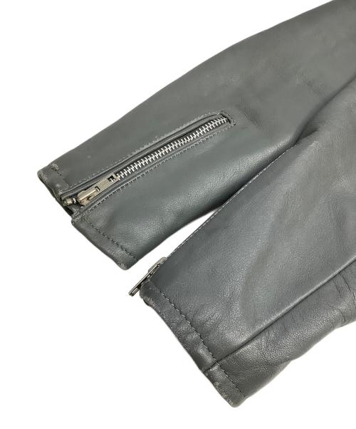 HARLEY-DAVIDSON（ハーレーダビッドソン）HARLEY-DAVIDSON (ハーレーダビッドソン) レザージャケット グレー サイズ:38の古着・服飾アイテム