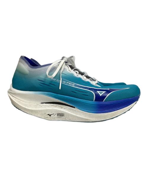 MIZUNO（ミズノ）MIZUNO (ミズノ) ランニングシューズ ブルー サイズ:27cmの古着・服飾アイテム