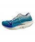 MIZUNO (ミズノ) ランニングシューズ ブルー サイズ:27cm：7000円