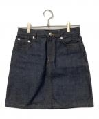 A.P.C.アーペーセー）の古着「デニムスカート」｜インディゴ