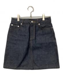 A.P.C.（アーペーセー）の古着「デニムスカート」｜インディゴ