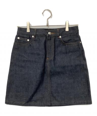 A.P.C. ダークデニム スカート 34 中古・古着通販】A.P.C. (アーペーセー) デニムスカート インディゴ