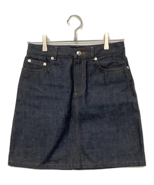 A.P.C.（アーペーセー）A.P.C. (アーペーセー) デニムスカート インディゴ サイズ:34の古着・服飾アイテム