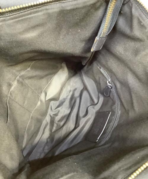 COACH（コーチ）COACH (コーチ) 2WAYバッグ ブラック×ブラウンの古着・服飾アイテム