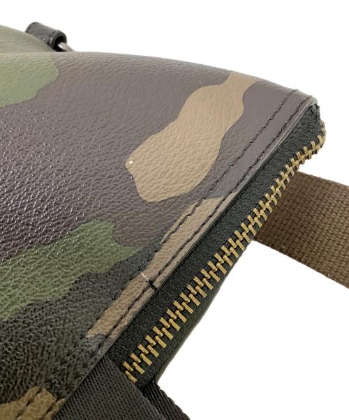 COACH（コーチ）COACH (コーチ) 2WAYバッグ ブラック×ブラウンの古着・服飾アイテム