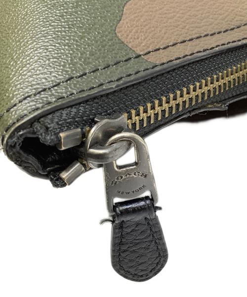 COACH（コーチ）COACH (コーチ) 2WAYバッグ ブラック×ブラウンの古着・服飾アイテム