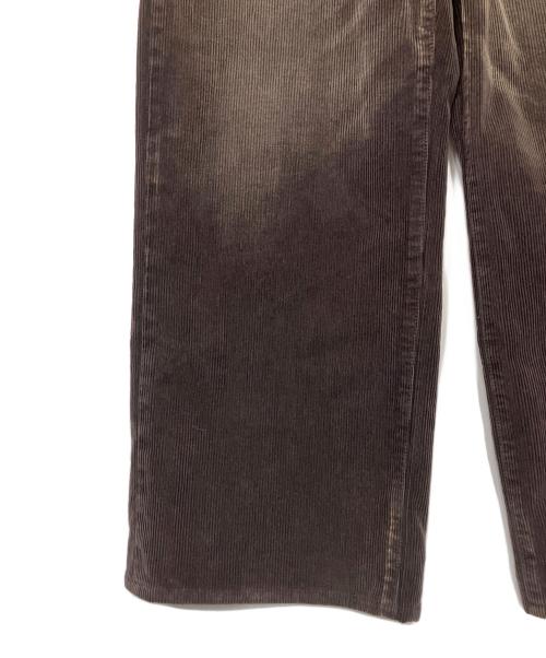 LIDnM（リドム）LIDnM (リドム) コーデュロイパンツ ブラウン サイズ:Lの古着・服飾アイテム