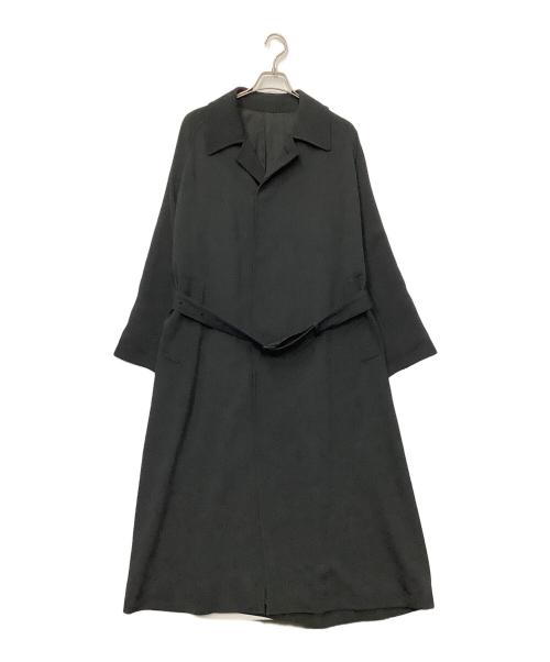 LIDnM（リドム）LIDnM (リドム) ステンカラーコート ブラック サイズ:Sの古着・服飾アイテム