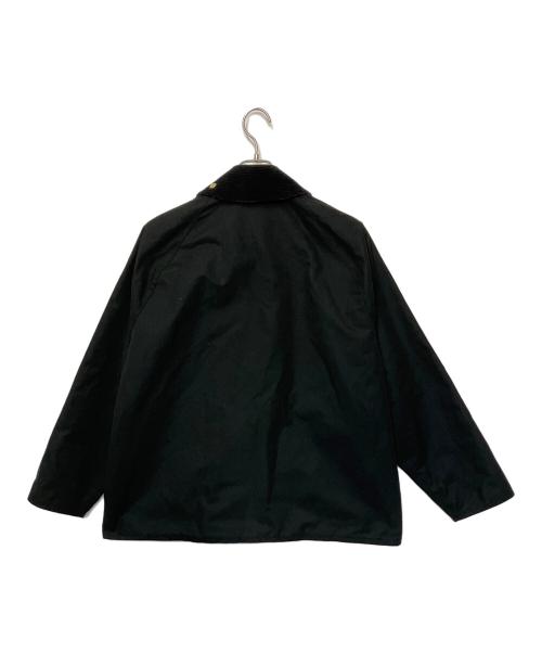 Barbour（バブアー）Barbour (バブアー) ピーチスキン コットン ショートレングスブルゾン ブラック サイズ:Mの古着・服飾アイテム