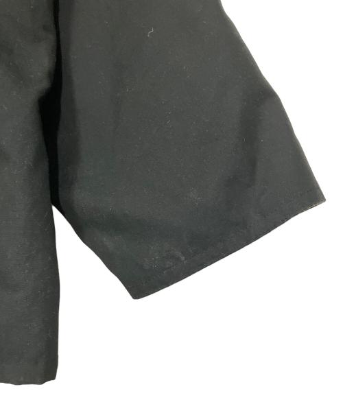 Barbour（バブアー）Barbour (バブアー) ピーチスキン コットン ショートレングスブルゾン ブラック サイズ:Mの古着・服飾アイテム