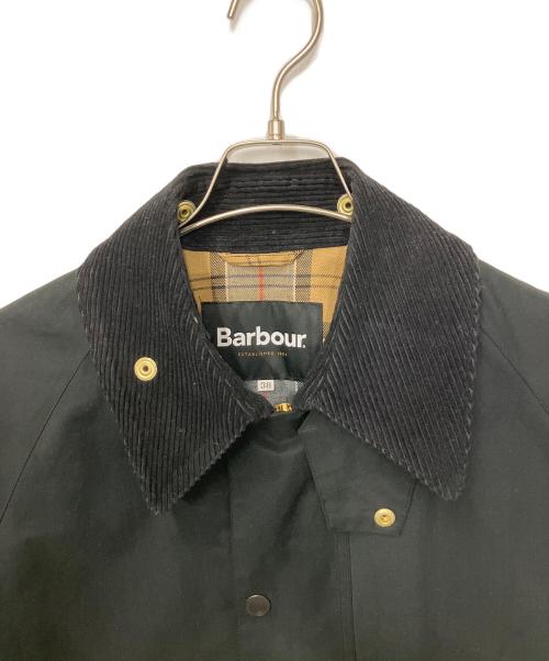Barbour（バブアー）Barbour (バブアー) ピーチスキン コットン ショートレングスブルゾン ブラック サイズ:Mの古着・服飾アイテム